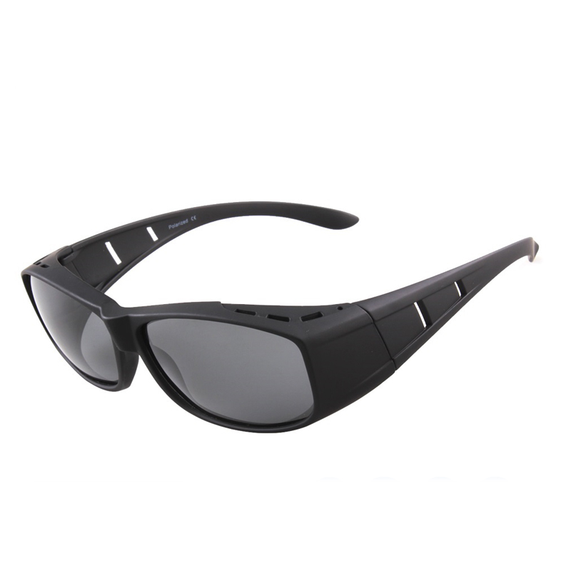 Unisex Wraparound Fitover Glasses Wear Over Sunglasses Overspec Plorized Yellow Night Vision Driving Sun Glasses