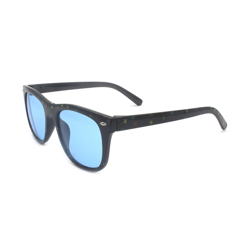 New Fashion Kids Colorful Eyewear UV400 Children Polarized Boy Girl Square Sunglasses