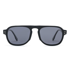 Ready to ship 2022 new trendy UV400 polarized women men acetate aviation sunglasses