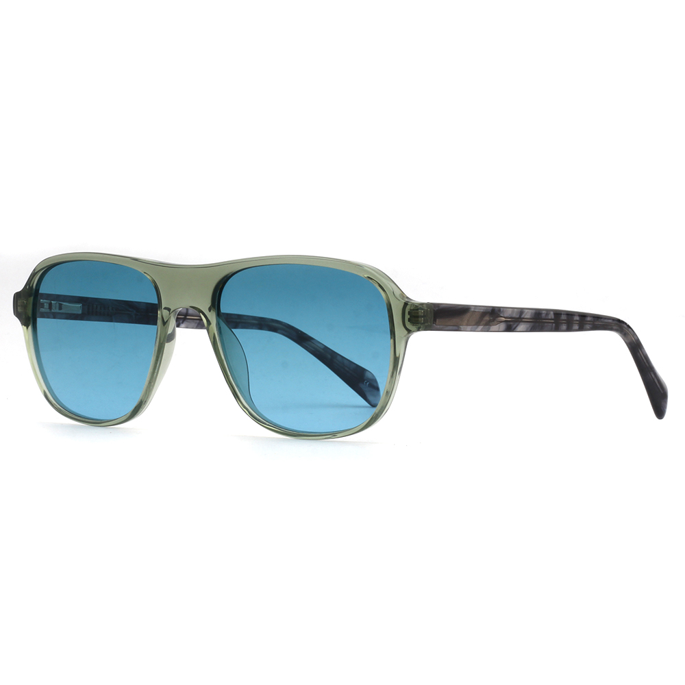 Big Frame For Men Female Aviation Sun Glasses Polarized Uv400 Pilot Acetate Sunglasses