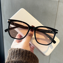 2024 New large frame square polarized UV400 TR90 men's and women's sunglasses