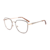 Designer Spectacle Trendy Eyewear Cat Eye Eyeglasses Metal Optical Frames