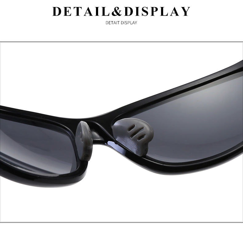 Custom Cycling Glasses Gafas Ciclismo Oversized PC UV400 Outdoor Sports Sunglasses New Design Flexible UV Protection Sun glasses