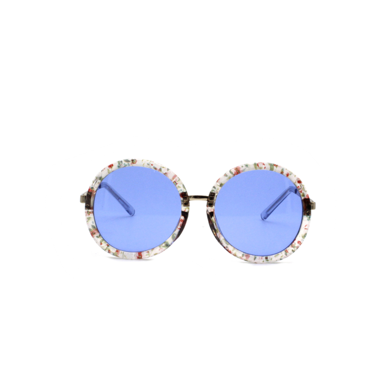 New Fashion Classic Polarized Round Frames Sunglasses Plastic Discount Wholesale Retro Unisex Sun Glasses for Women Man