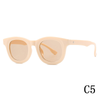 2024 New UV400 UV protection Avocado sunglasses Fresh women's sunglasses