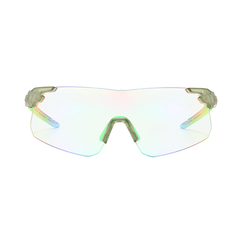 2024 New riding glasses polarizing discoloration outdoor sports running windproof sand road cycling equipment