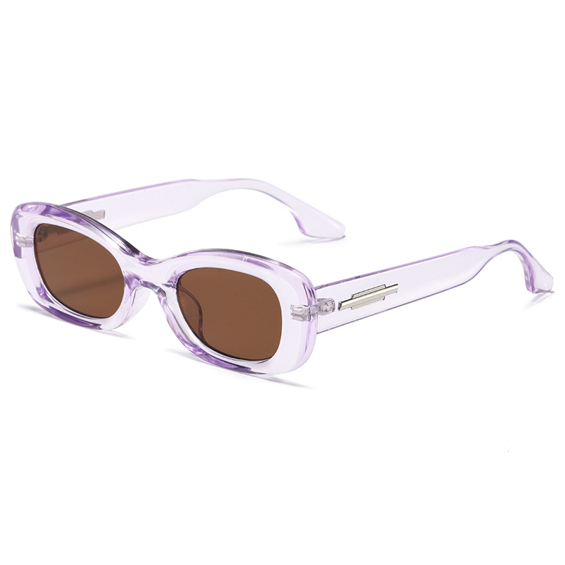 Retro Driving Sun Glasses Vintage Fashion Narrow Square Frame UV400 Protection Sunglasses