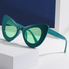New Luxury Unique Small Frame Cat Eye Sun Glasses Custom High Quality Sunglasses Women small frame Sun Glasses