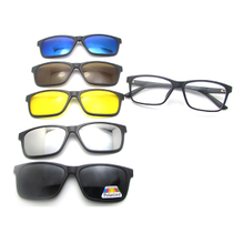 Magnet Clip Flip Up Sunglasses Women Men Magnetic Clip On Sunglasses with Bag 