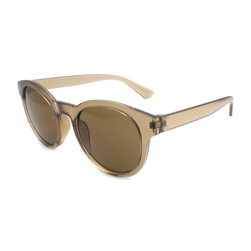 2022 Classic Fashion New Design Round Grey Jelly Colorful Men Women PC Sunglasses