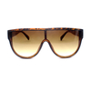 Latest Customized Design Glasses Vogue Travel Big Frame Tortoise Sunglasses