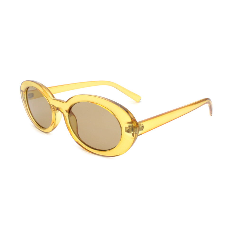 Wholesale Custom Logo 2022 Sun Glasses Plastic Shades Women Men Oval Sunglasses