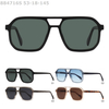 Wholesale Pilot Sunglasses Uv400 Big Frame Acetate Sunglasses For Men Women