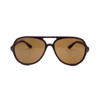 Fashion Luxury Sunglasses 2021 Tortoise Color TAC Lens Polarized Aviator Sunglasses