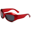 UV400 Protection Eyewear Sun Glasses Plastic New Design Street Style Y2K Shades Sunglasses