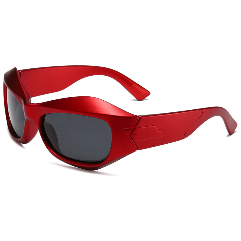 UV400 Protection Eyewear Sun Glasses Plastic New Design Street Style Y2K Shades Sunglasses
