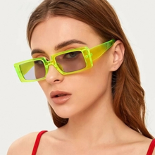 New Fashion Square Sunglasses Women Trend Eyeglasses Colorful Personalized Sun Glasses