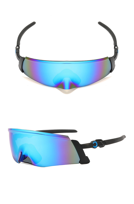 New Oversized Design Polarized Cycling Sports Sunglasses