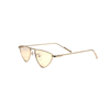 New Fashion Round Classic Metal Trilateral Frame Sunglasses Unisex Cheap Discount Wholesale Retro Sun Glasses