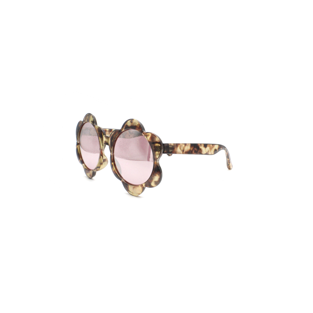 Wholesale Custom Logo Kids Flower Glasses Baby Cute Fashion Sunglasses