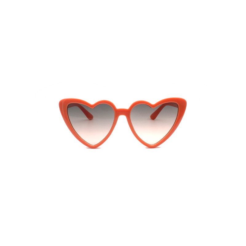 2022 New Sweet Love Hearts Pink Babe Bride Sunglasses Wholesale Fashion Peach Heart Shaped Shades Kids Sunglasses