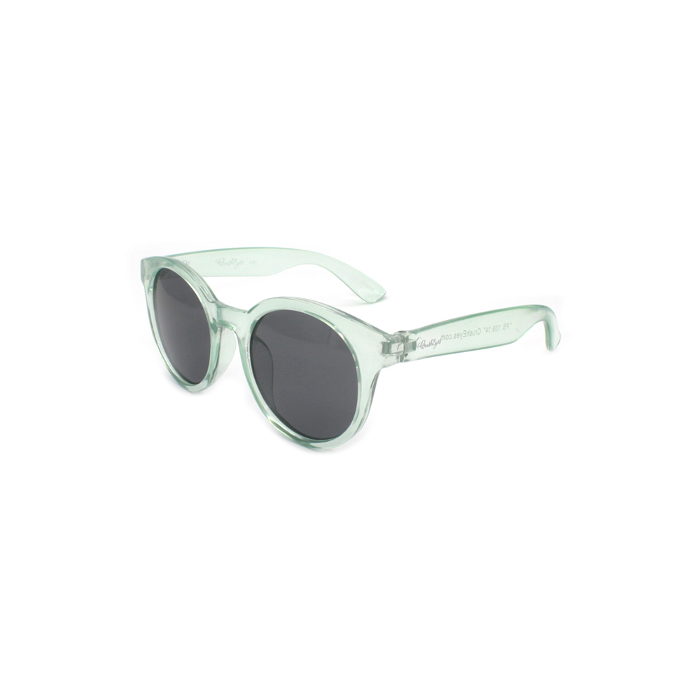 2022 New Arrival Custom Logo Round Recycled Fashion Flexible Children Trendy Cat.3 UV400 Polarized Wholesale Kids Sunglasses