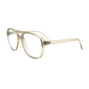 2022 New Vogue RPCTG Recycled Aviation Men Women Transparent Crystal Sunglasses
