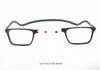 2024 New reading glasses Reading newspaper magnifying glasses hanging neck magnetic magnet convenient HD reading glasses