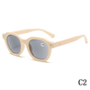 2024 New retro rice nail art anti-blue reading glasses anti-ultraviolet driving men's and women's reading glasses sunglasses