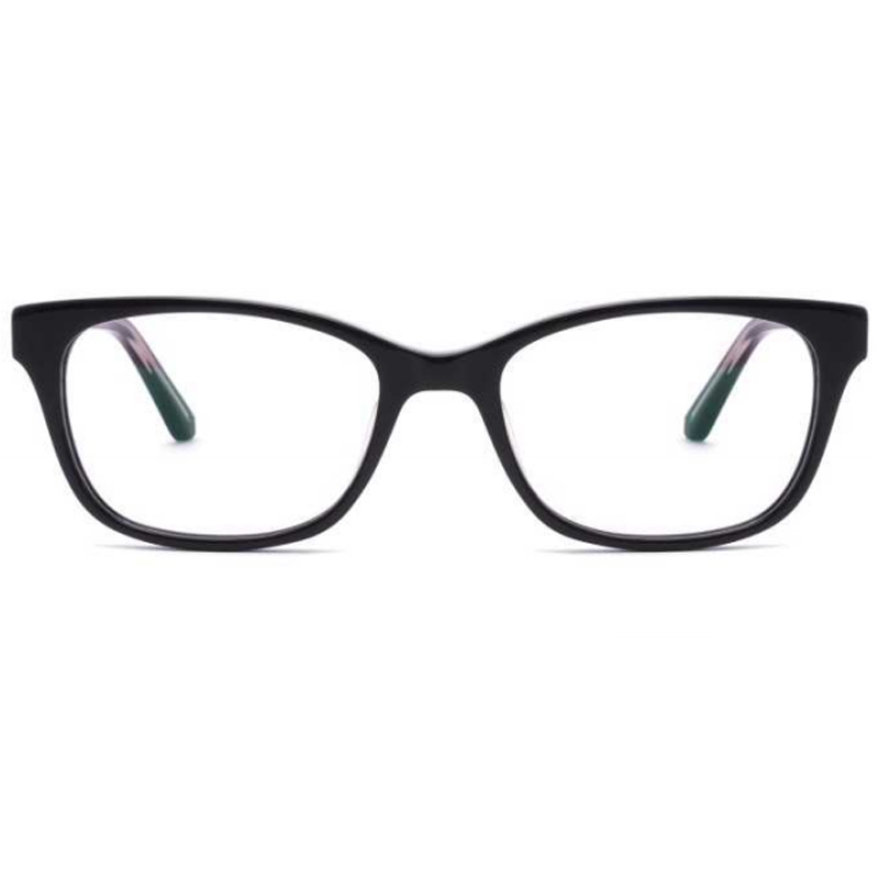 DILICN new Kids acetate fiber optical frame Cat eye style color Interchangeable sun lenses FG1092 fashion style Small frame type